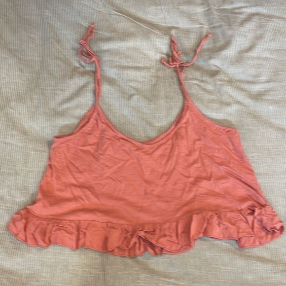 Project Social T Urban Outfitters Fiona Ruffle Tank Top - Picture 8 of 8